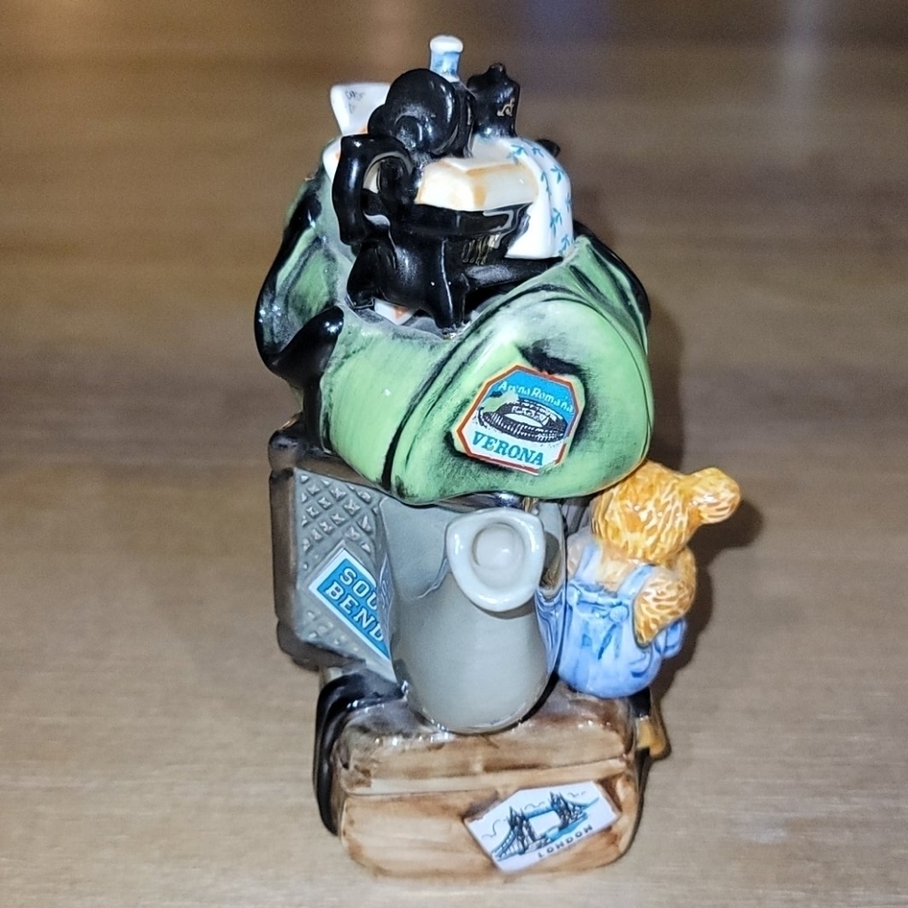 Vintage Paul Cardew Travelers Return Teapot Made in England Limited Edition - Picture 7 of 12